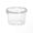 سطل یکبار مصرف مایکروویوی 750 شفاف طب پلاستیک